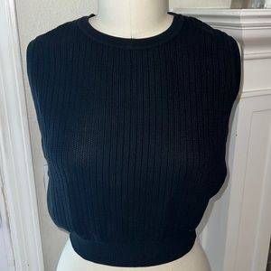 Vintage Chanel sleeveless sweater